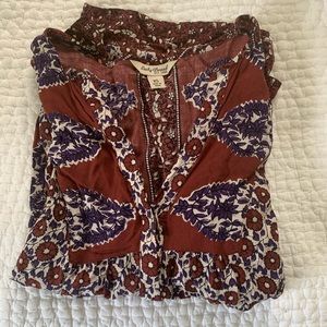 Lucky Brand Quarter length top